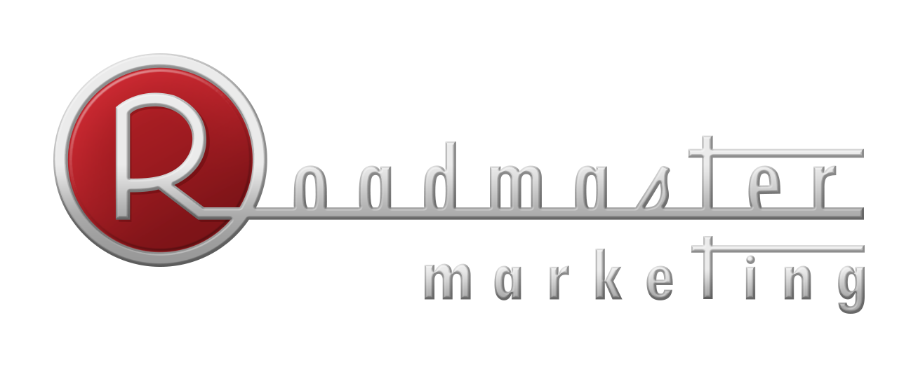 Roadmaster Marketing chrome logo